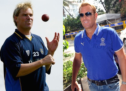 SHANE WARNE BEFORE AND AFTER LOSING 22 POUNDS