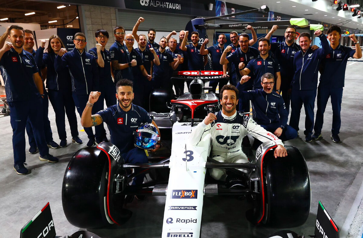 Daniel Ricciardo at the Australian Grand Prix