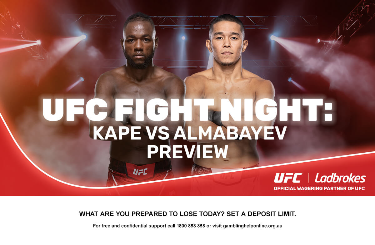 UFC Fight Night: Kape v Almabayev Preview