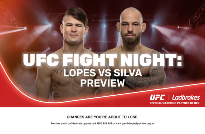 UFC Noche: Lopes v Silva Preview