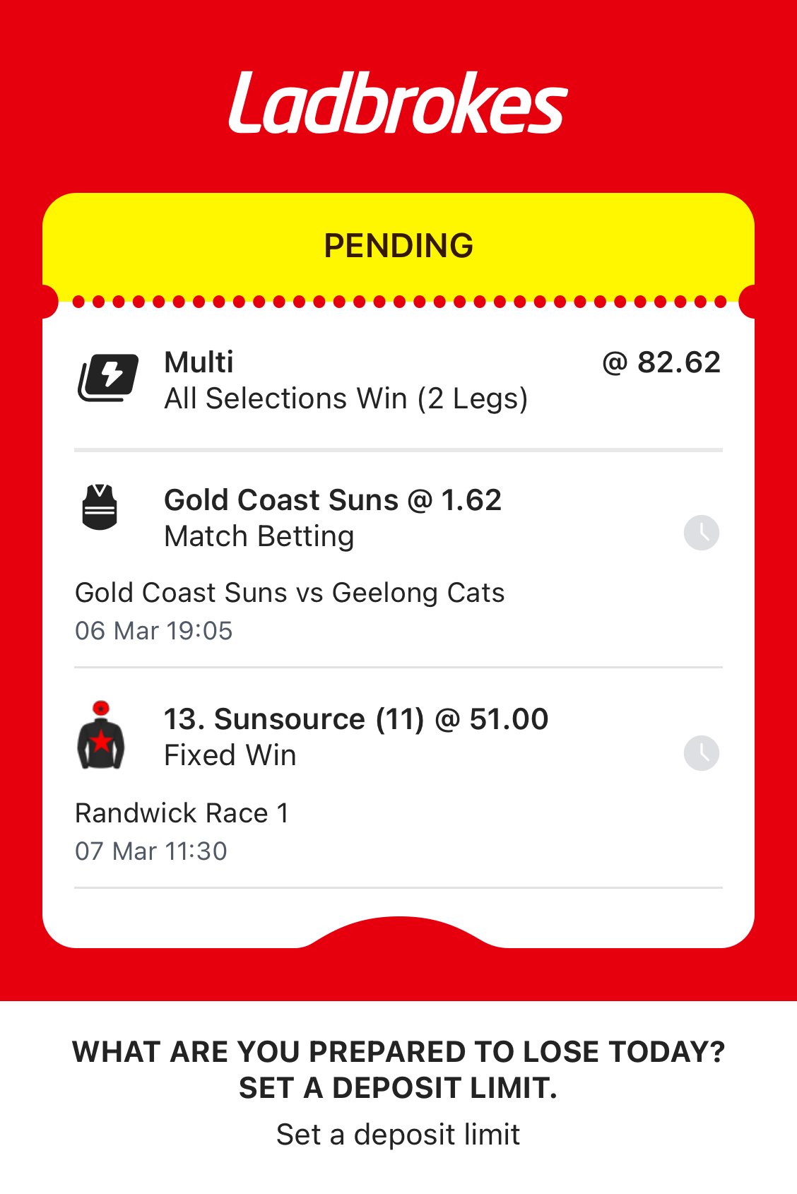 Hendo's Hoodoos: Omen Betting Multi Selections