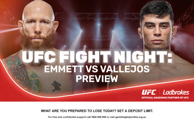 UFC Fight Night: Emmett vs Vallejos Preview