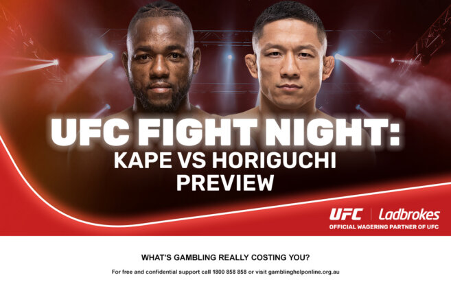 UFC Fight Night: Kape vs Horiguchi Preview 