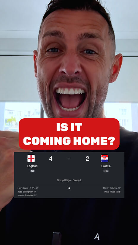 England v Croatia Reaction | Short