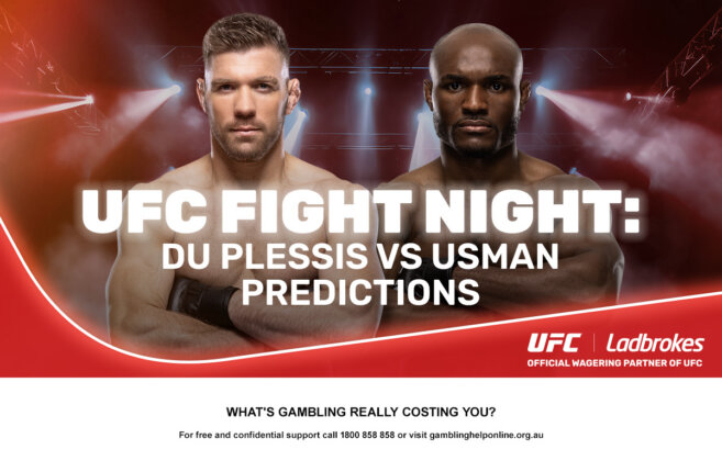 UFC Fight Night: Du Plessis vs Usman Predictions