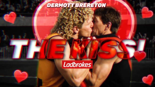 Dermott Brereton | The Kiss