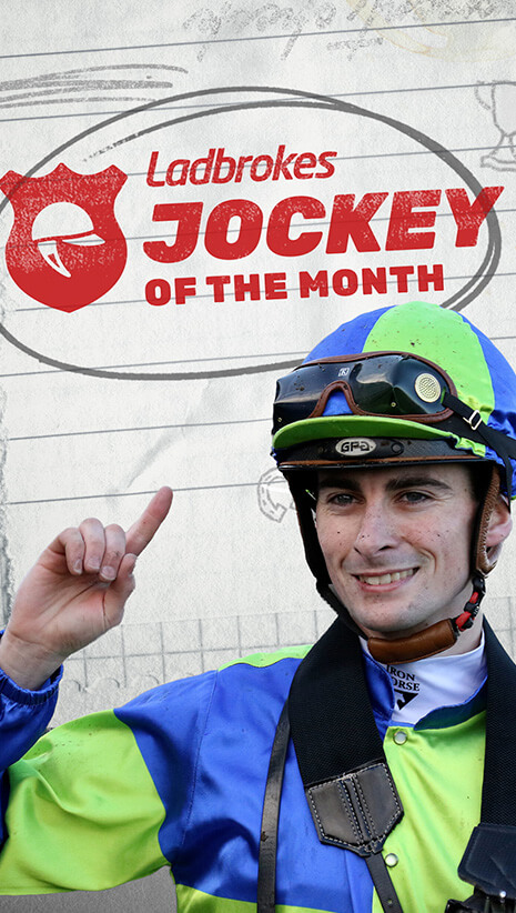 Ladbrokes Jockey Of The Month | August | Short