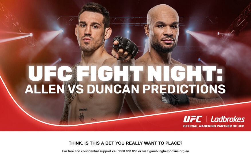 UFC Fight Night: Allen vs Duncan Predictions