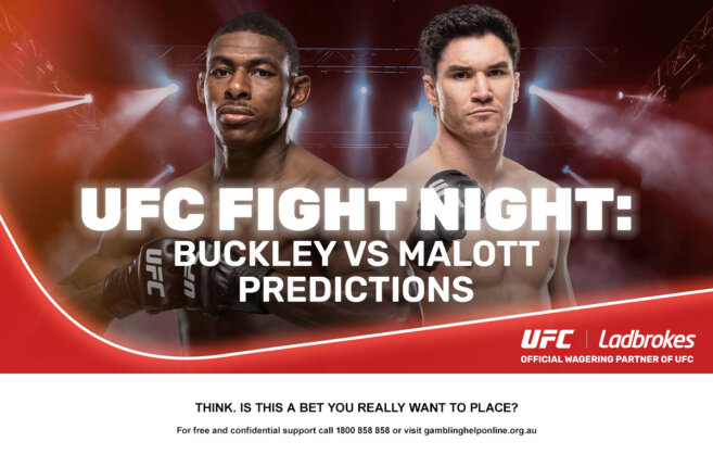 UFC Fight Night: Buckley vs Malott Predictions